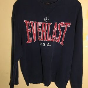 Vintage navy blue Everlasting crewneck